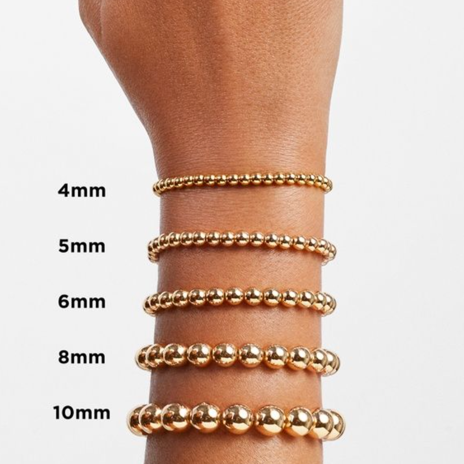 Gold online ball bracelets