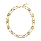 Two Toned Link Necklace