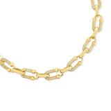 Alta CZ Linked Necklace