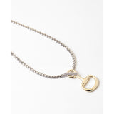 Two Toned Horse Bit Necklace