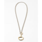 Two Toned Horse Bit Necklace