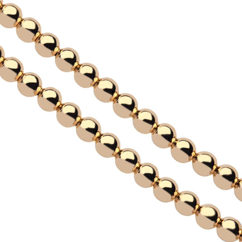 14K Gold Filled Gold Bead Ball Necklace by Menagerie