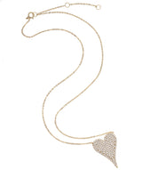 Pave Full Heart Necklace