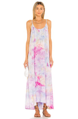 Tulum Wildflower Tie Dye Gauze Cover-Up Dress by 9Seed