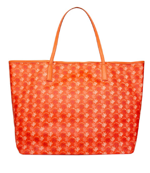 Saint Barth Orange Monogram Bag