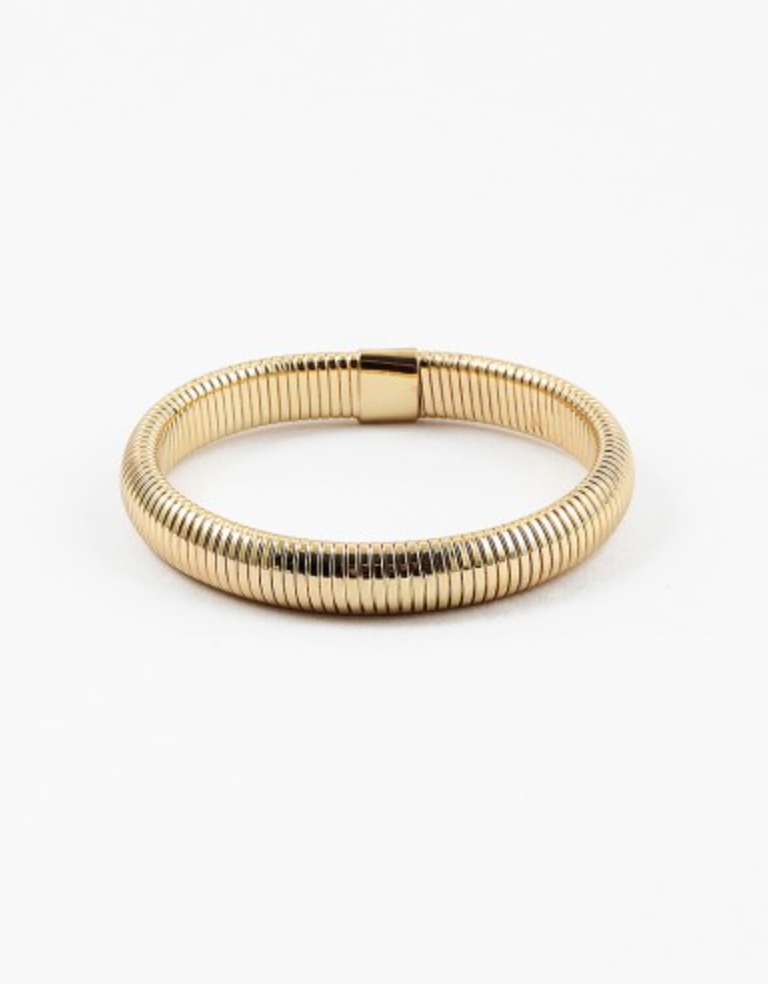 Gold Flex Cuff Bracelet