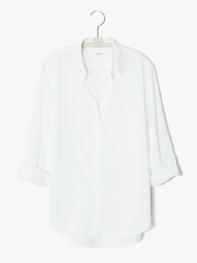 White Beau Shirt by Xirena Final Sale