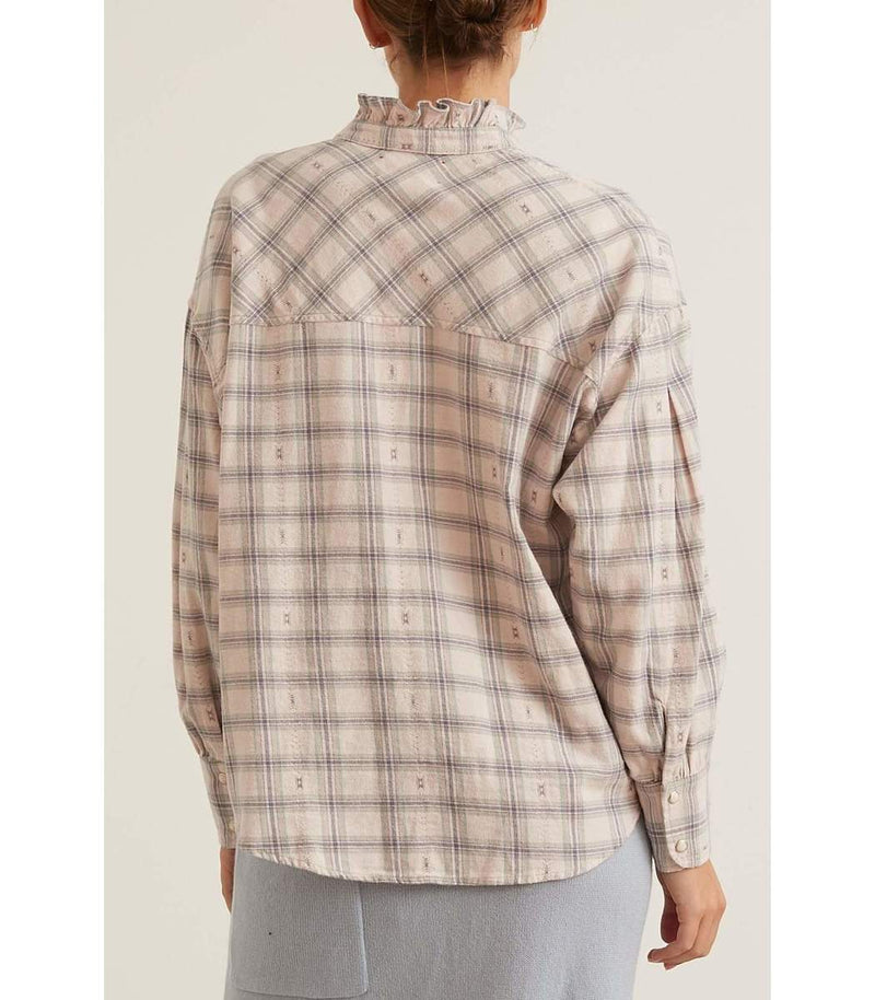 Lilac Quartz Denley Shirt by Xirena //Final Sale